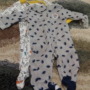 2 footie jammies